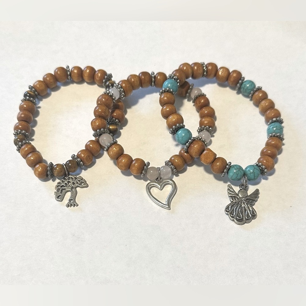 Bohemian bracelet set of 3